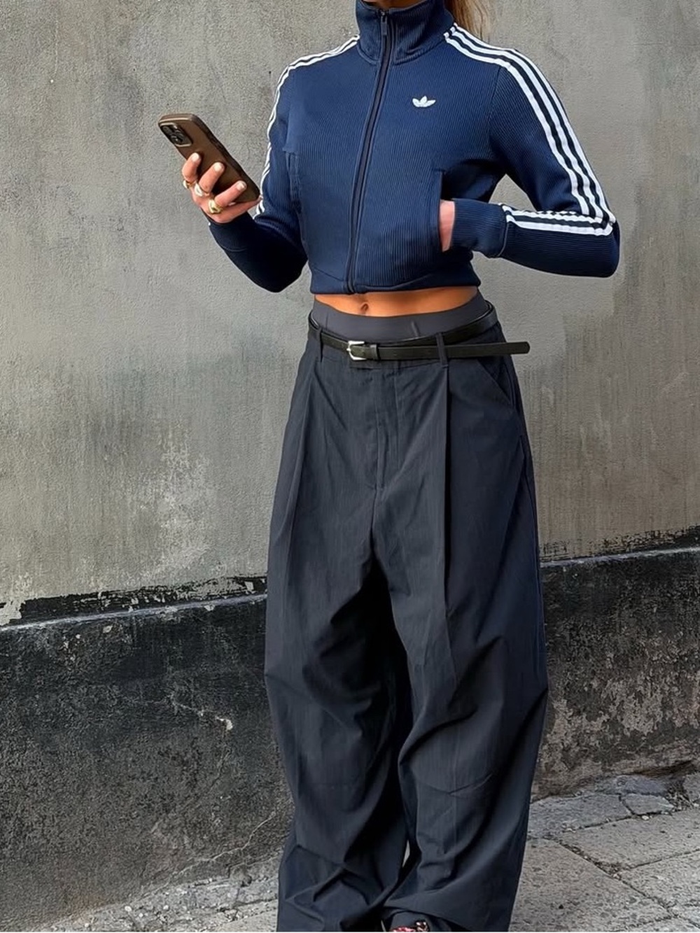 ISO this Adidas free bird knit jacket in Navy